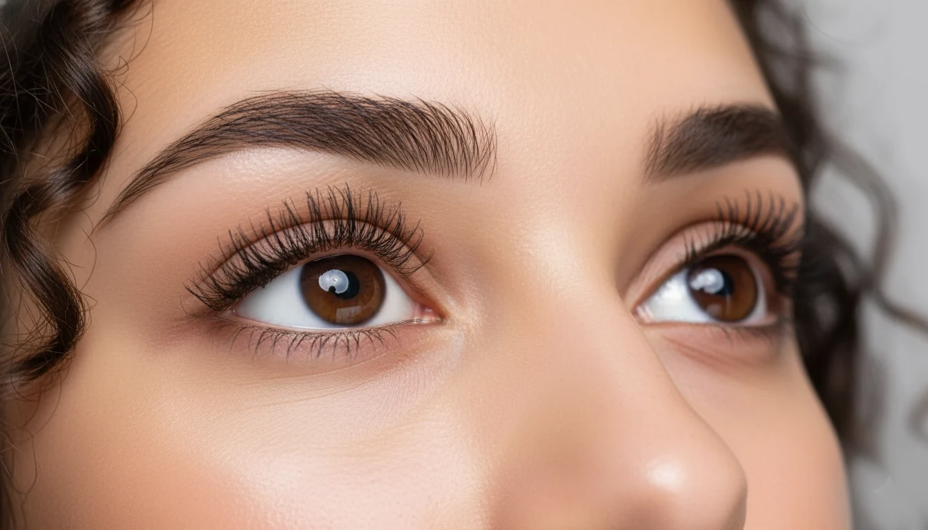 Wimpern und Brauenlifting 2